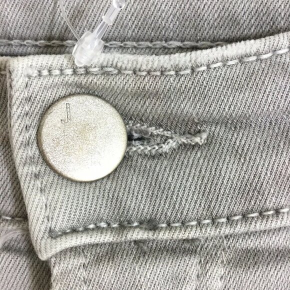 J Brand Distressed Mid Rise Skinny Capri Jeans - Picture 4 of 8